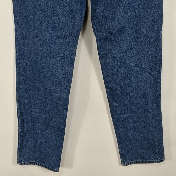 LL Bean Natural Fit Flannel Lined Jeans Size 32/34 - Picture 4 of 10